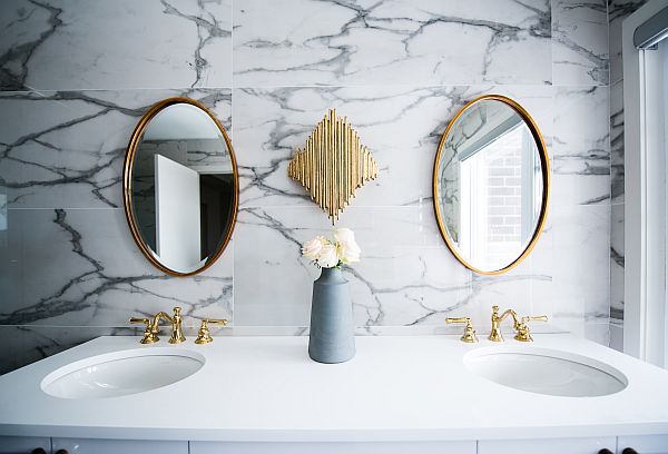 Modernisation du plan de travail salle de bain